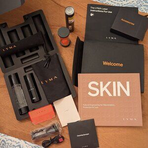 LYMA laser and accessories - used twice